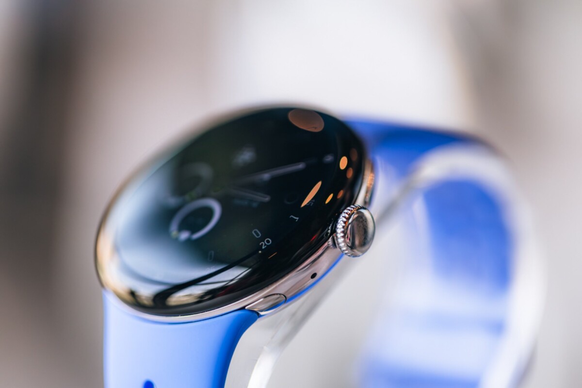 close-up portrait of pixel watch 4