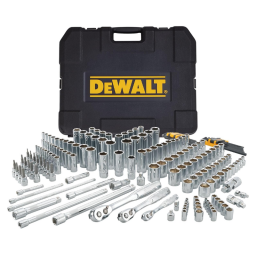 DeWalt Mechanics Tool Set on white background