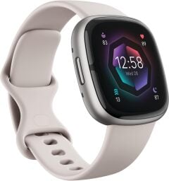 fitbit sense 2 against a white background