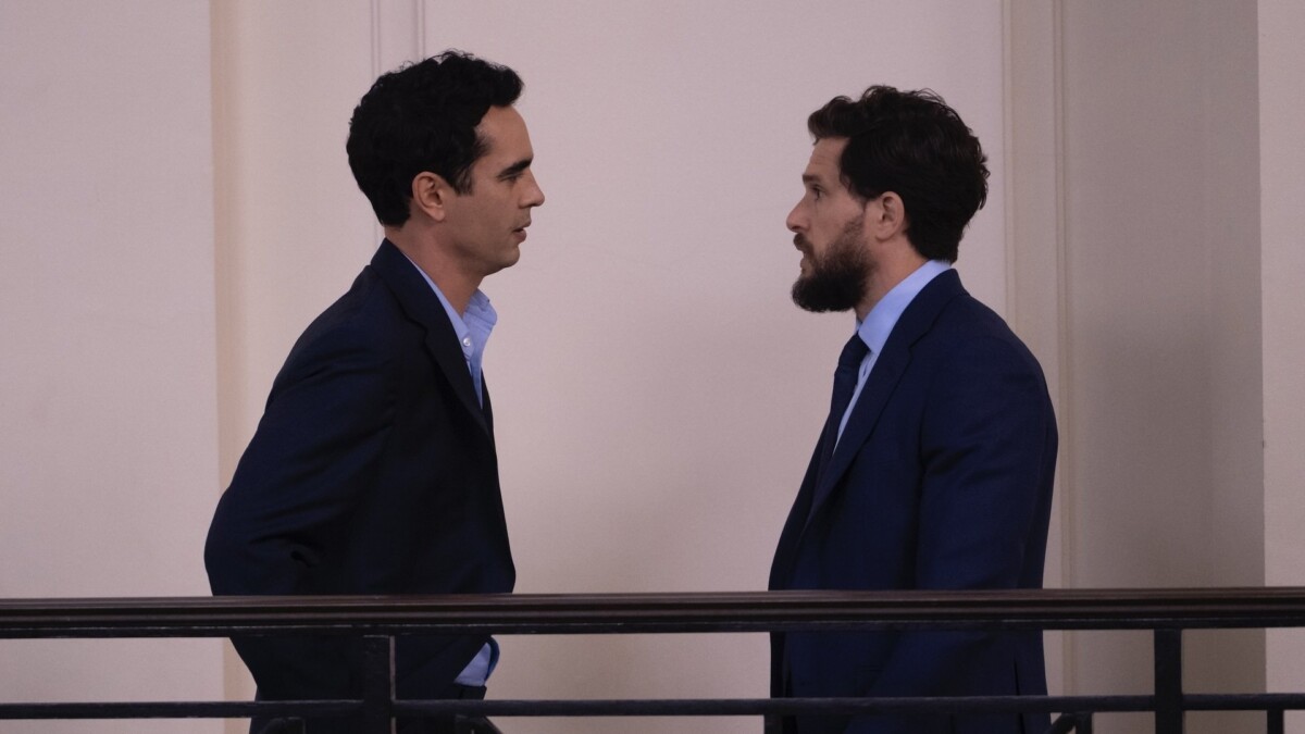 Max Minghella and Kit Harington in