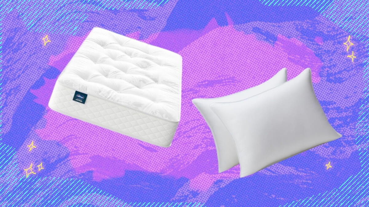 Mattress and pillows