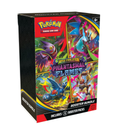 Pok&eacute;mon TCG: Mega Evolution &mdash; Phantasmal Flames Booster Bundle on a white background