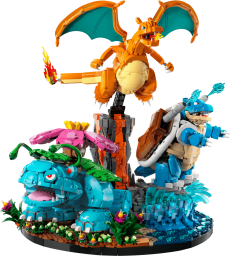 Lego Pokemon Venusaur, Charizard and Blastoise