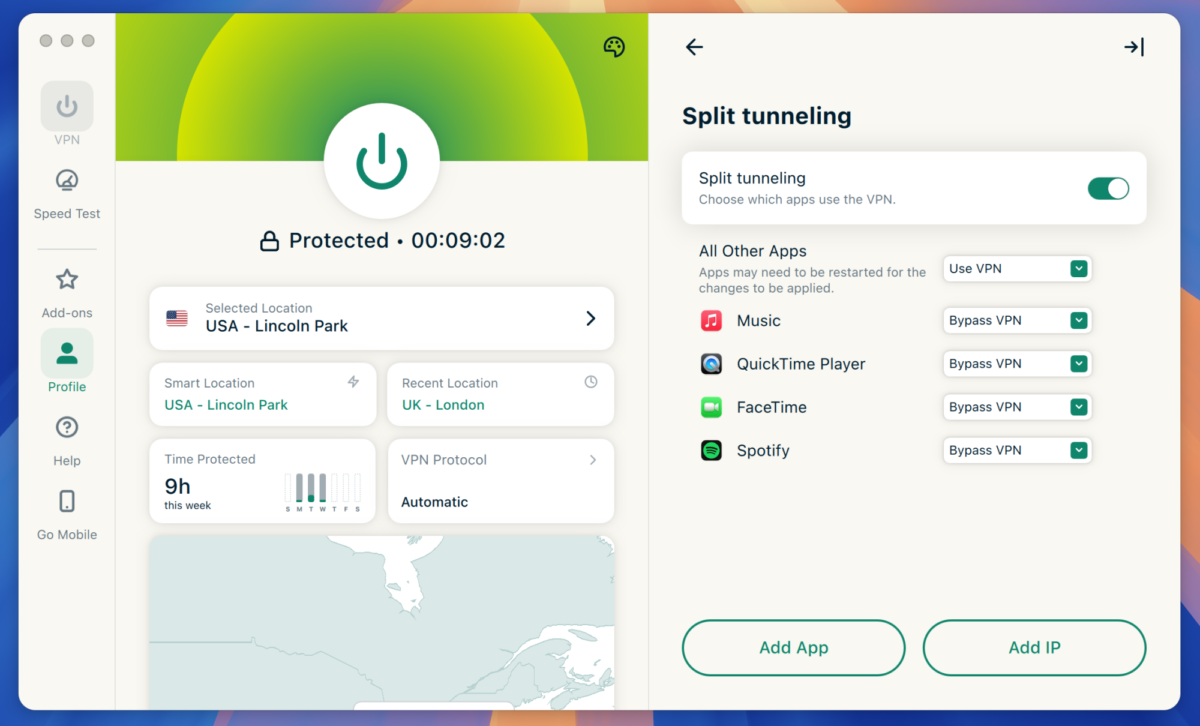 the expressvpn desktop app for macos