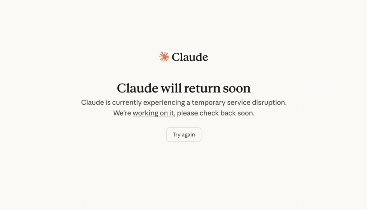 A screenshot of Claude's interface.